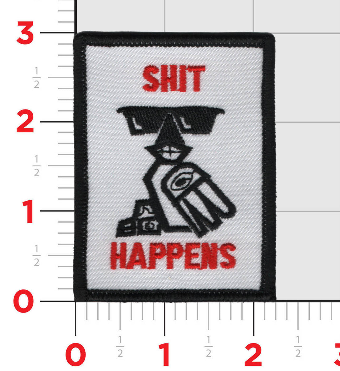 Official Vaq-137 Rooks Shit Happens Shoulder Patch – Marinepatches.com 