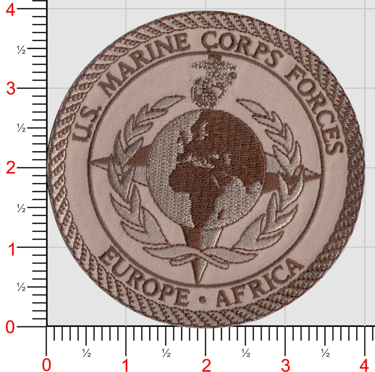 USMC Round Velcro Patch – Kind of Outdoorsy