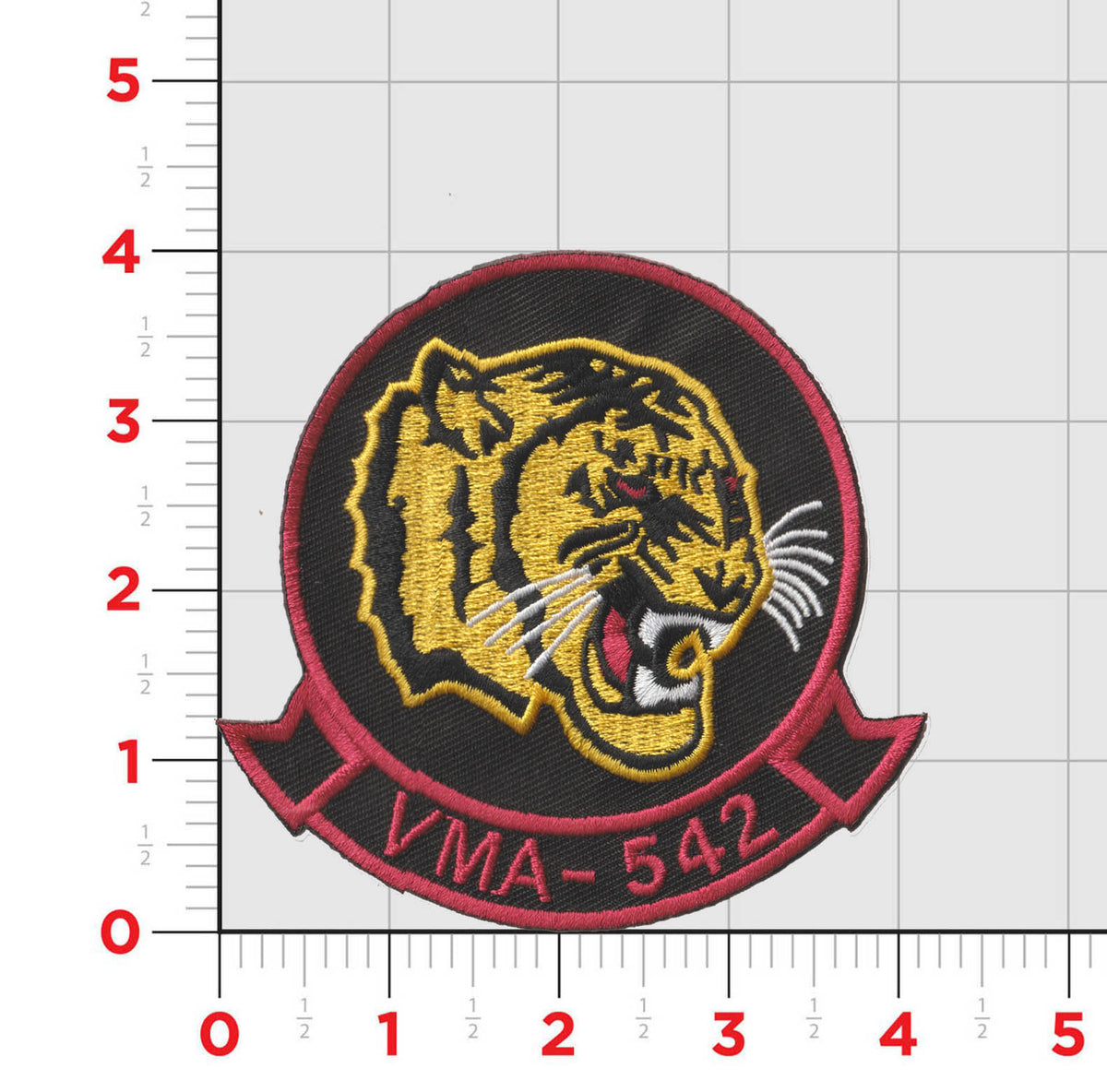 Buy VMA-542 Tigers Squadron Patch – MarinePatches.com - Custom Patches,  Military and Law Enforcement