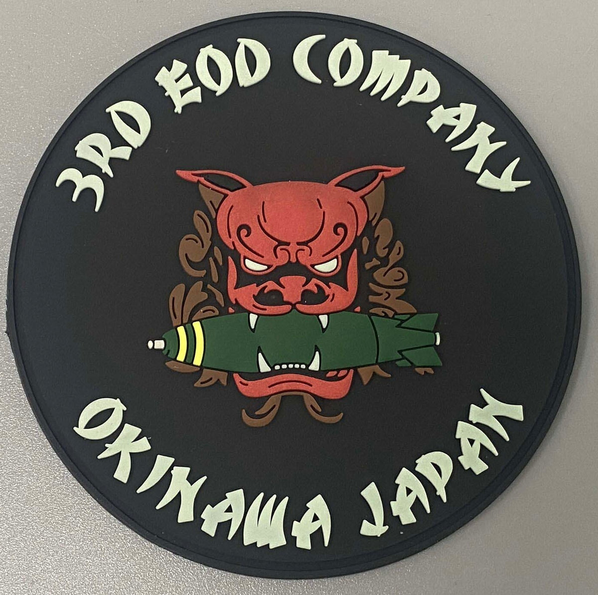 Official 3rd EOD Company-Okinawa Japan Patch – MarinePatches.com