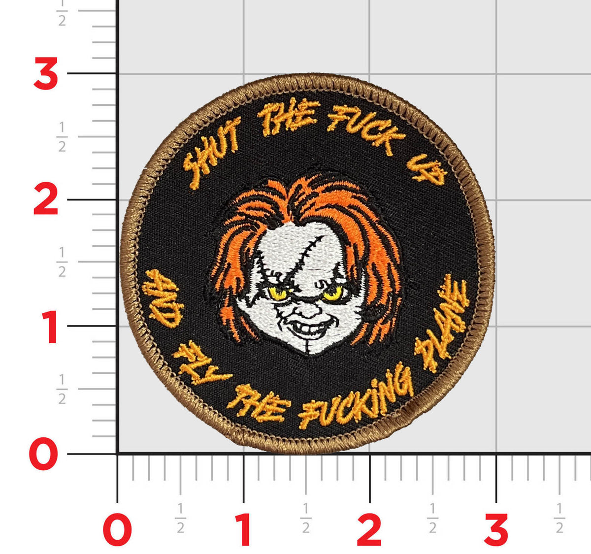 Military Patch FUCK AROUND AND FIND OUT patch [with hook