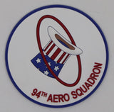 WW1 94th Aero Squadron Hat in the Ring  PVC Patch