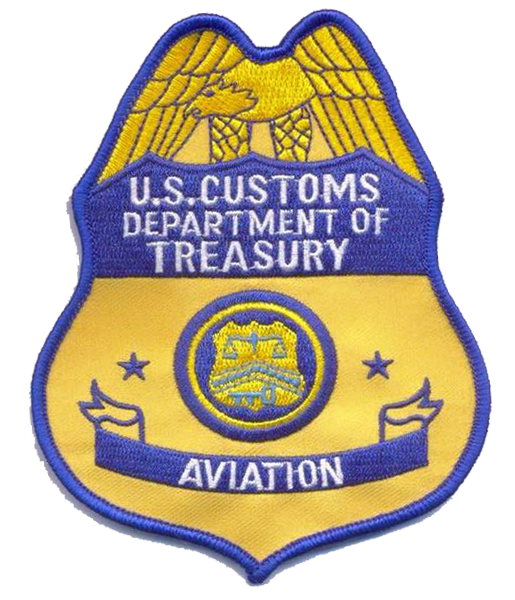 Legacy US Customs Air Agent Badge Patch