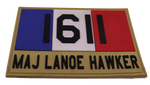 WWI Maj Lanoe Hawker French Ace PVC Patch