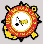 USS Saipan LHA-2 Sticker