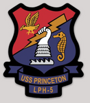 USS Princeton LPH-5 Sticker