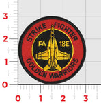 Official US Navy VFA-87 Golden Warriors Shoulder Patch