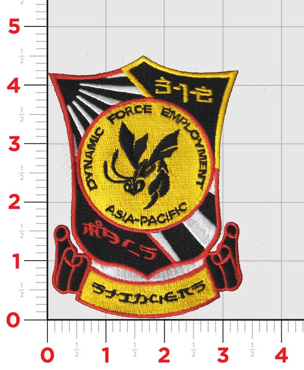 Official VMFA-312 Checkerboards Japan Deployment Patch - MALS-31