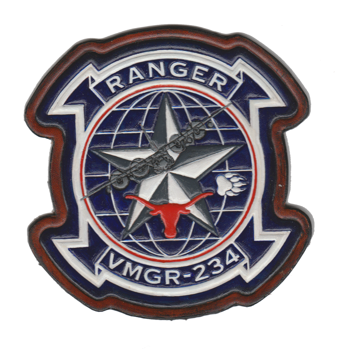 Texas Rangers 2018 Memorial Day USMC Logo Patch