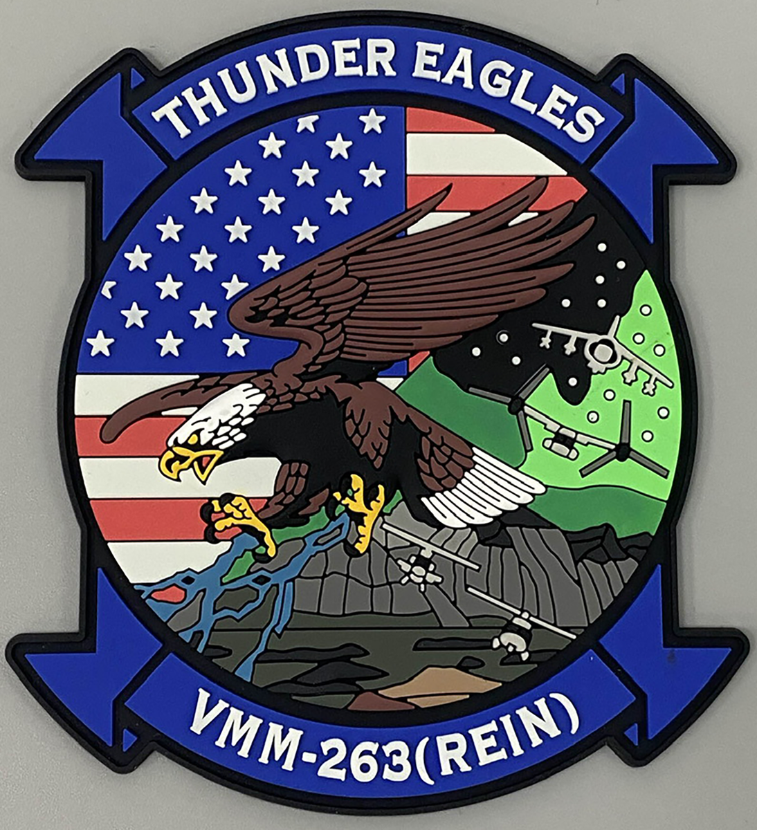 6 Eagle Freedom Machine Patch