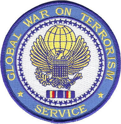 Original U.S. Global War on Terror GWoT Embroidered Patch Lot