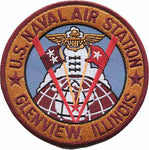 Officially Licensed Naval Air Station NAS Glenview Patch