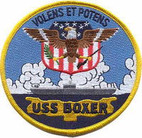 Officially Licensed US Navy USS Boxer Patch