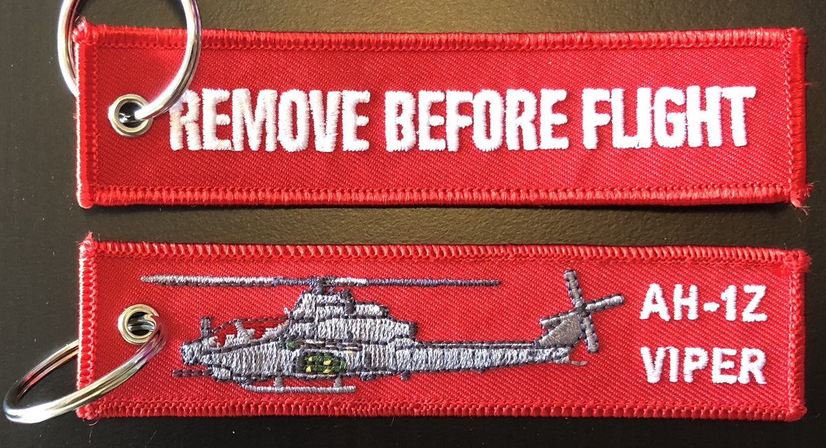 F-16 Viper Fighting Falcon Remove Before Flight ® Keychain, Tag,  Streamer!
