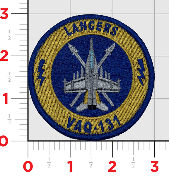 Official VAQ-131 Lancers EA-18 Shoulder Patch