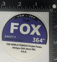 Official VMM-364 Purple Fox Zyn Shoulder Patch