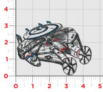 Official VAW-123 Screw Tops Millennium Falcon Patch