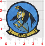 Officially Licensed US Navy VFA-97 Warhawks Squadron Patch