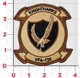 Officially Licensed US Navy VFA-136 Knighthawks Patch