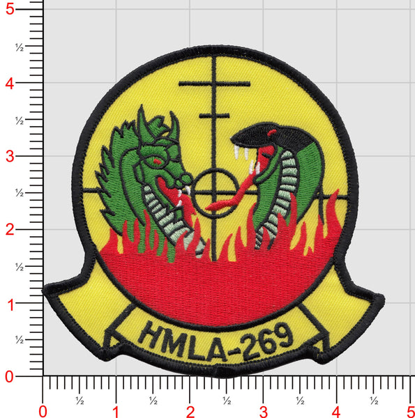 Officially Licensed USMC HMLA-269 Gunrunners Patch