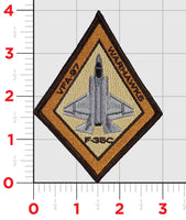 Official VFA-97 Warhawks F-35 Shoulder Patch