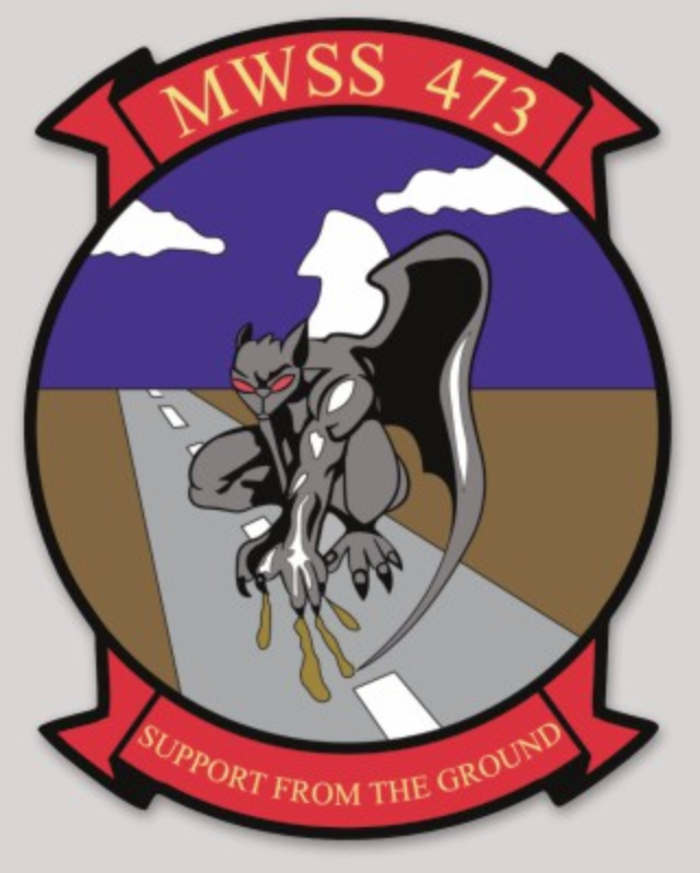 Officially Licensed MWSS-473 Gargoyles v.2 sticker – MarinePatches.com ...