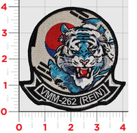 Official VMM-262 REIN Flying Tigers Korea patch