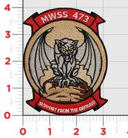 Officially Licensed USMC MWSS-473 Gargoyles Patch