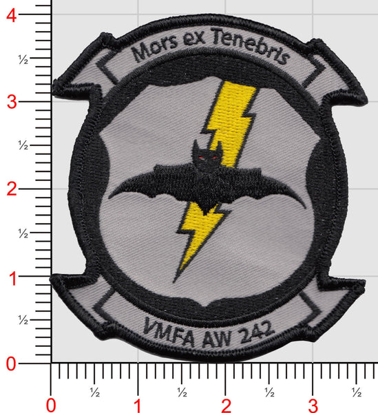 Officially Licensed USMC VMFA(AW)-242 Bats Patch