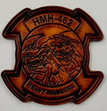 Officially Licensed HMH-462 Heavy Haulers Leather patch