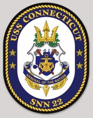 Officially Licensed USS Connecticut SNN-22 Stickers