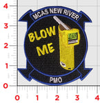 Official MCAS New River PMO Blow Me Patch