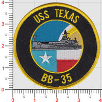 USS Texas BB-35 Patch