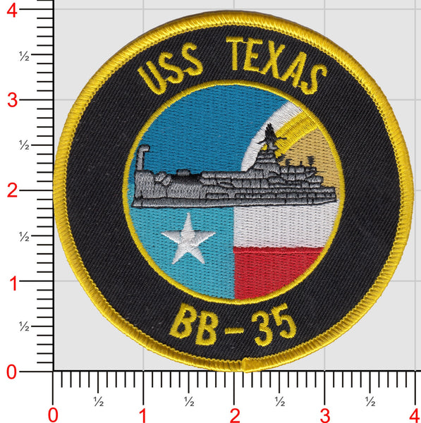 USS Texas BB-35 Patch