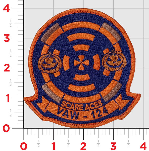 Official VAW-124 Bear Aces Halloween Patch