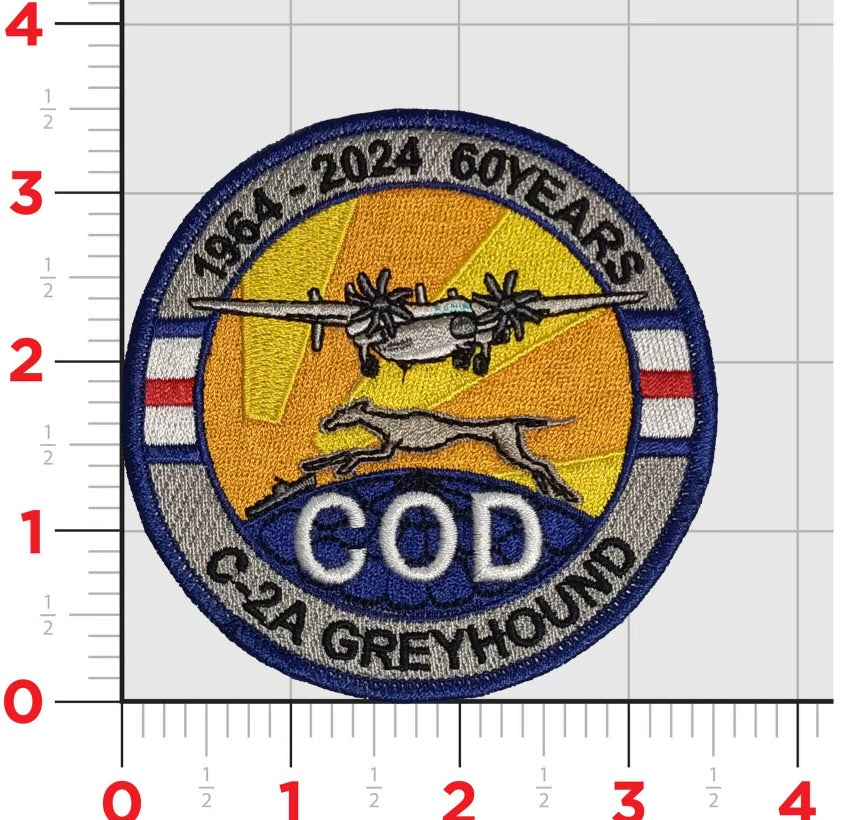 Official C-2A Greyhound COD Shoulder Patch – MarinePatches.com - Custom ...