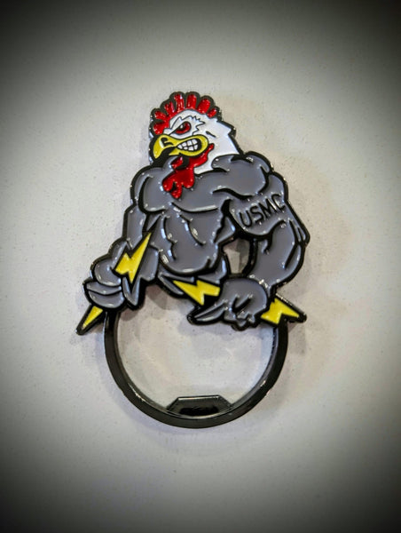 Official VMM-263 Thunder Chicken Bottle Opener