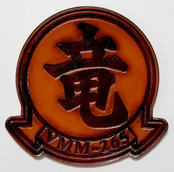 Officially Licensed VMM-265 Dragons Leather Patch