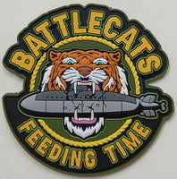 Official HSM-73 Battle Cats Feeding Time PVC Patch