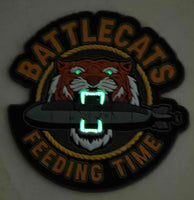 Official HSM-73 Battle Cats Feeding Time PVC Patch