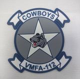 Official VMFA-112 Cowboys PVC Patch