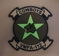 Official VMFA-112 Cowboys PVC Patch