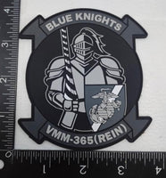 Officially Licensed VMM-365 REIN Blue Knights Squadron Patches