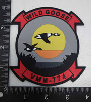 Officially Licensed USMC VMM-774 Wild Goose PVC Squadron Patches