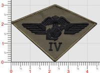 Officially Licensed USMC 4th Marine Air Wing MAW Patch