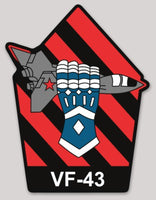 Officially Licensed VF-43 Challengers Sticker