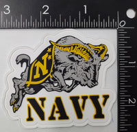 Officially Licensed US Naval Academy Goat PVC Patch