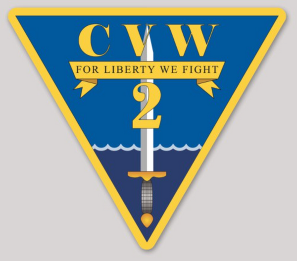 Officially Licensed Carrier Air Wing CVW-2 Sticker