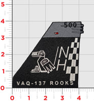 Official VAQ-137 Rooks EA-18 Tail Flash Patch