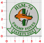 HSM-74 Swamp Foxes Safety Fox Patch